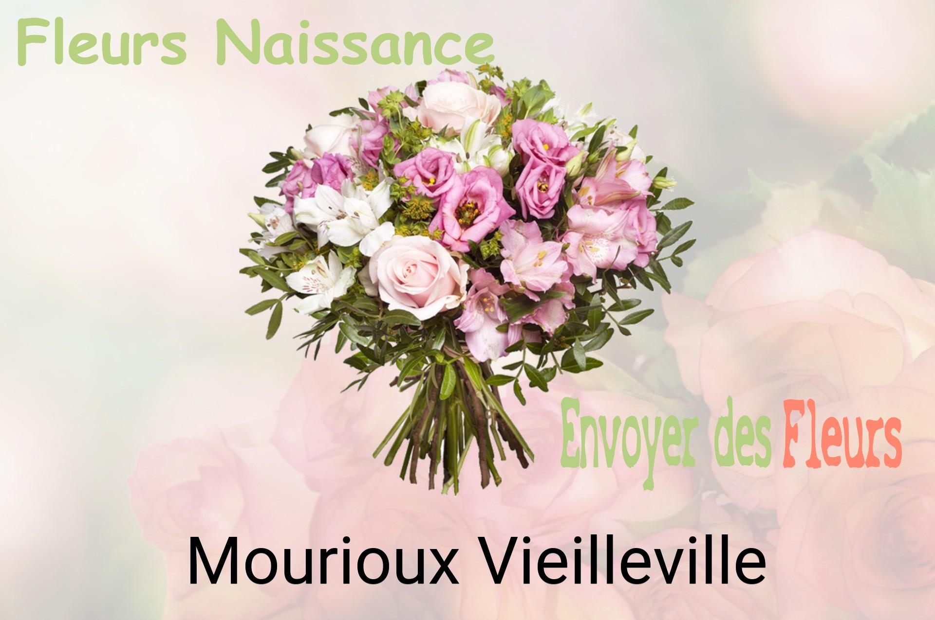 Bouquet de fleurs de naissance livré à Mourioux-Vieilleville
